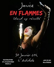Janice en Flammes dans Stand up r�volt�
