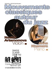 Mouvements classiques autour du jazz avec Anna Khmara et Nadia Artamonova