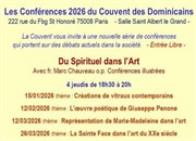 Conf�rence : L'oeuvre po�tique de Giuseppe Penone