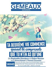 Ta deuxi�me vie commence quand tu comprends que tu n'en as qu'une