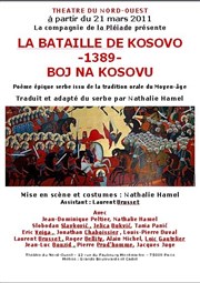 La bataille de Kosovo -1389 -Boj na Kosovu Théâtre du Nord Ouest Affiche