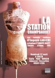 La station à Champbaudet Salle Paul Garcin Affiche
