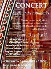 Ensemble ResolutO : "Le Chant des Cathédrales" Eglise des Billettes Affiche