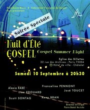 Nuits d'été Gospel : La Spéciale Eglise des Billettes Affiche