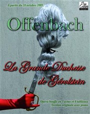 La Grande-Duchesse de Gérolstein Théâtre Musical Marsoulan Affiche