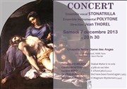 Stabat Mater à 10 (D.Scarlatti), pièces de Monteverdi, Lauridsen, Burgon ... Chapelle Notre Dame des Anges Affiche
