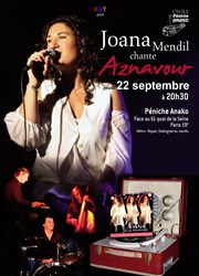Joana Mendil chante Aznavour La Pniche Anako Affiche