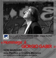 Hommage à Giorgio Gaber Mairie du 9me arrondissement Affiche