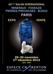 Salon international de minéralogie et de bijouterie de Paris | 42ème édition Espace Charenton Affiche