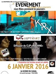 KrX VisuaL DrumS & les Akouphènes La Scne du Canal Affiche