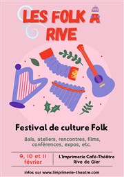 Soirée d'ouverture du festival Folk à Rive Salle Jean Dast Affiche