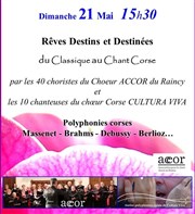 Du répertoire classique au chant corse féminin Eglise Notre Dame de la Salette Affiche