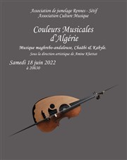 Couleurs Musicales d'Algérie Salle de la Cité Affiche