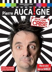 Pierre Aucaigne dans Pierre Aucaigne en pleine crise Caf thtre de la Fontaine d'Argent Affiche
