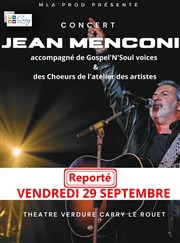 Jean Menconi & Gospel'N'Soul Voice Thtre de Verdure Affiche