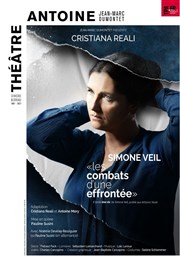 Simone Veil : Les combats d'une effrontée | avec Cristiana Reali Théâtre Antoine Affiche