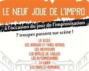 Le Neuf joue de l'impro Salle Rossini - mairie du 9me arrondissement Affiche