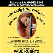 Orchestre Paul Kuentz prestige du violon Eglise de la Madeleine Affiche