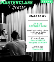 Masterclass de Théâtre Centre Culturel du CROUS Affiche