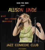 Allison Linde Jazz Comdie Club Affiche