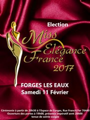 Election de Miss Elégance France 2017 L'Espace de Forges Affiche
