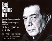 René Mailhes Trio Thtre du Temps Affiche