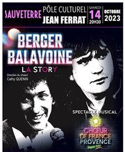 Berger / Balavoine : La Story Pôle Culturel Jean Ferrat Affiche