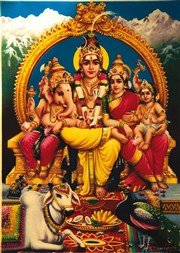 Shiva Family Anis Gras Affiche