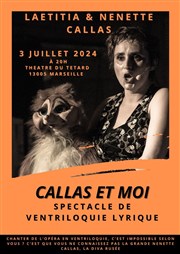 Callas et moi : Ventriloquie lyrique Caf Thtre du Ttard Affiche