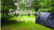 Summer Moulax Camping Créatif Moulin de Noisement Affiche