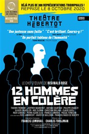 12 Hommes en colère Théâtre Hébertot Affiche