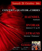 Quatuor à Cordes : Haendel, Dvorak, Strauss Eglise Saint Andr de l'Europe Affiche