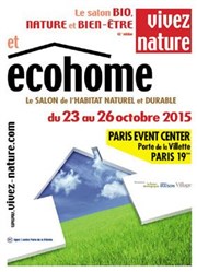 Ecohome, le salon de l'Habitat Naturel et Durable Paris Event Center Affiche