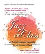 Jazz & Class 2024 Chapelle Notre Dame des Anges Affiche