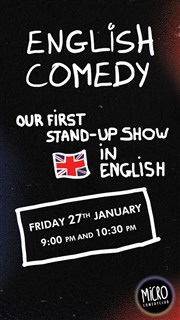 English Comedy Micro Comedy Club Affiche