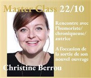 Masterclass avec Christine Berrou La Nouvelle Seine Affiche