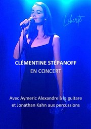 Clémentine Stépanoff en concert L'Auguste Théâtre Affiche