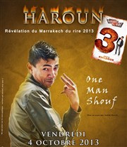 Haroun dans Haroun fait son one man Shouf Centre Anne de beaujeu Affiche