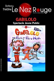 Gabilolo au Pays du Père Noël Le Nez Rouge Affiche
