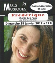 Frédérique chante Léo Ferré "La Chanson Foraine" Forum Lo Ferr Affiche