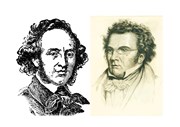 Les trios de Mendelssohn et Schubert Bateau Daphn Affiche