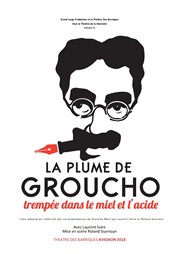 La plume de Groucho Thtre des Barriques Affiche