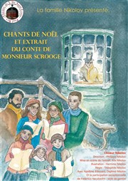 Chants de Noël et extrait du conte de Monsieur Scrooge Thtre de l'Ile Saint-Louis Paul Rey Affiche