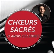 Choeurs Sacrés et Arias Célèbres Eglise Saint Pierre de Montmartre Affiche
