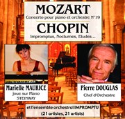 Concerto pour piano et orchestre N° 19 de Mozart et concert Chopin Eglise Saint Julien le Pauvre Affiche