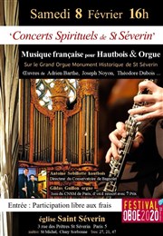 Musique française pour Hautbois & Orgue Eglise Saint Sverin Affiche