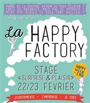 Stage surprise et plaisir de la happy factory Les Arts en Scne Affiche