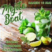 Soirée Mojito Boat : La plus grosse soirée Mojitos de France Bateau Concorde Atlantique Affiche