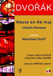 Dvorák : La Messe en ré majeur Eglise protestante unie de l'Annonciation Affiche