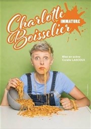 Charlotte Boisselier dans Immature L'Appart Caf - Caf Thtre Affiche